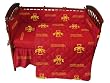 Iowa State 5 piece Baby Crib Set by College Covers