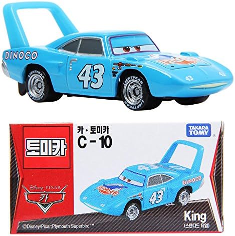 Tomica Takara Tomy Disney Movie CARS 2 Blue KING C-10 Car Rescue Diecast Toy