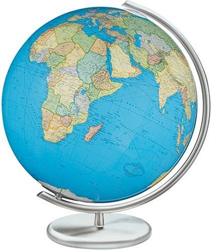 Childrens Toyshop  Toys : "16"" Globe, Metal Base,"
