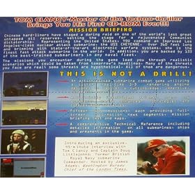 Tom Clancy SSN Deluxe Pack (PC CD-Rom) with Hunt For Red October VHS Video
