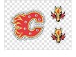 Calgary Flames Jeweled Body Art Kit