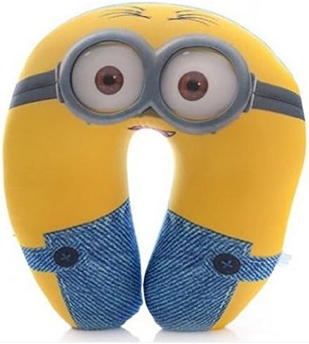 Comfort Foam Particles U Neck Travel Pillow Despicable Me The Minions (Two Eyes)