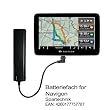 Miniatur Batteriefach Navigon: N�vi GPS Navigation: Externes Batterieladeger�t (AAA Akkus) f�r Navigon 2400 2410 6310 Navigon 8410, 8450 Live 2510 1410