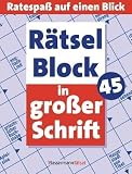 R&auml;tselblock in gro&szlig;er Schrift 45 - Eberhard Kr&uuml;ger