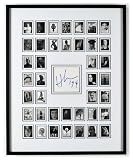 Herb Ritts Fashion Photographer Amazing Autographed One of a Kind Display