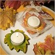 Autumn Themed Candle Favor, 1