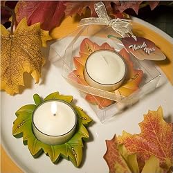 Autumn Themed Candle Favor, 1