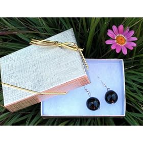 Maggie's Soap NutsTM. Limited Edition "Seed" Earrings.