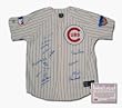 Chicago Cubs 1969 Team Autographed Chicago Cubs Authentic Jersey (#14 Banks)