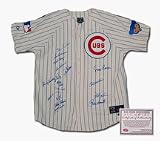 Chicago Cubs 1969 Team Autographed Chicago Cubs Authentic Jersey (#14 Banks)