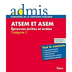 ATSEM et ASEM : Epreuves �crites et orales Cat�gorie C