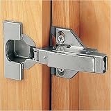 120 1/2'' - 3/4'' Overlay Clip Top 3-Way Face Frame Hinges