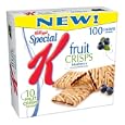 Kellogg's  Special K Fruit Crisps Blueberry, 4.4 Ounce Boxes (Pack of 6)