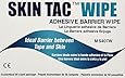 Skin-TacTM Adhesive Barrier Wipes 50 count