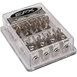Scosche Coreblock4 Agu Fuse Power Distributor 14 Gauge In, 48 Gauge Out