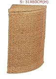 SEAGRASS CORNER LINEN/LAUNDRY/STORAGE BASKET (MED)
