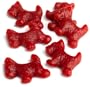 Gimbal's Fine Candies Sugar Free Red Licorice Scottie Dogs, 10-Pound Case