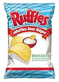 UPC 028400203029 product image for Ruffles Reduced Fat Potato Chips, 8 oz | upcitemdb.com
