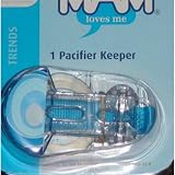 MAM Trends pacifier Clip keeper 1pk - boy colors