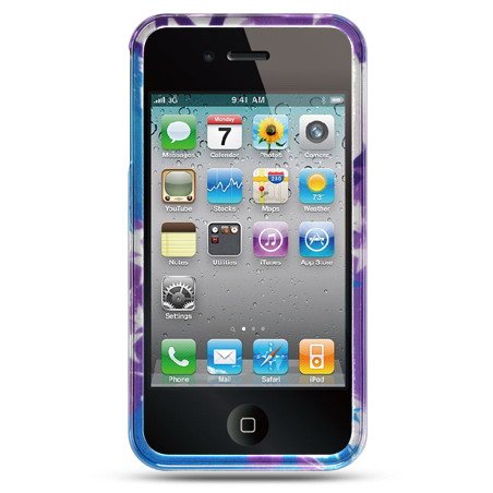 Apple Iphone Protector Purple Design