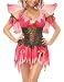 California Costumes Women's Rose Fairy Costume,Pink,Medium
