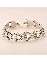 Sterling Silver Oxidized Handmade Designer Bracelet Bangle