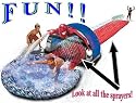 Spiderman Kids Pool Slip N Slide Water Slide Inflatable Backyard Toy