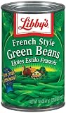 Libbys French Style Green Beans, 14.5-Ounce  Cans (Pack of 12)