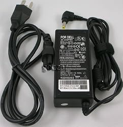 Dell PA16 / PA-16 60 watt AC Adaptor for Inspiron 1000 1200 1300 2200 3000 3200 3500 7000 B120 B130 and Latitude 110L 120L