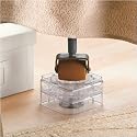 Clear Bed Risers - Set of 8 (Clear) (1" H x 4" W x 4" D)