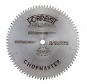 Forrest CM10806105 Chopmaster 10-Inch 80 Tooth ATBR Miter and Radial Saw Blade with 5/8-Inch Arbor