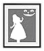 Postertext Alice's Adventures in Wonderland Art Print