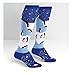 Sock It To Me Women’s Knee High Funky Socks Animals (Penguin Slide)