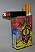 Cigarette Case Red Skull Built on Lighter Holder Box ryo