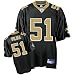 Reebok New Orleans Saints Jonathan Vilma Replica Team Color Jersey