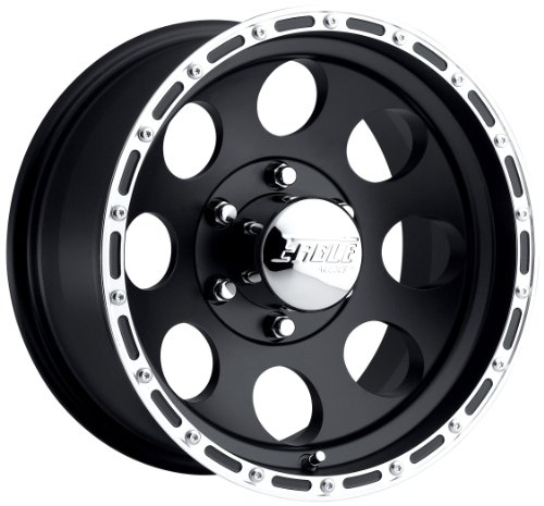 Eagle Alloys (Series 185) Black - 16 x 8 Inch Wheel