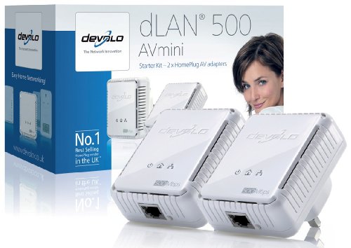 Reviews Devolo dLAN 500 AVmini (IEEE 1901/ HPlug AV) Starter Kit - (2x plugs)