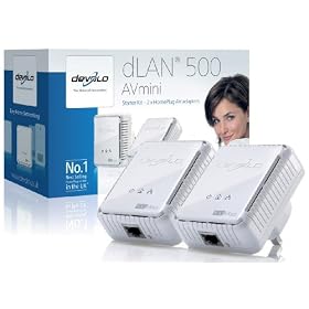 Devolo dLAN 500 AVmini (IEEE 1901/ HPlug AV) Starter Kit - (2x plugs)
