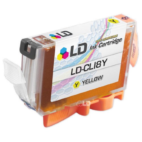 LD © Canon CLI-8Y Yellow Compatible Inkjet Cartridge W/ Chip On Sale