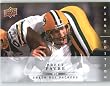 Brett Favre / Green Bay Packers / 2008 Upper Deck First Edition Football Card # 56 / NFL Football Trading Card in Screwdown!
