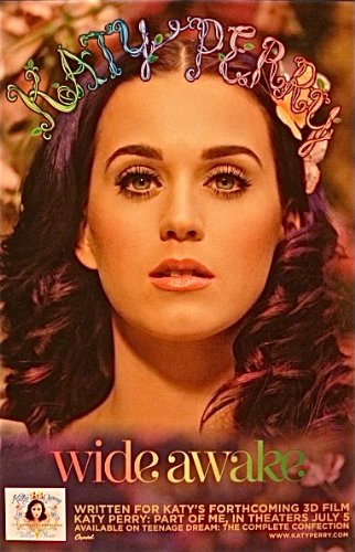Katy Perry ~ Wide Awake ~ Original 11x17 Record Store Advertising Poster