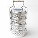 Aluminum 4 Tier Tiffin Food Carrier Thai Monk Lunch Box