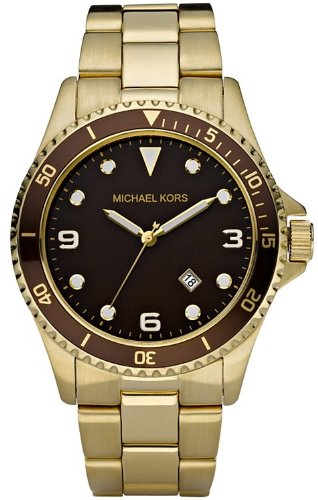 Michael Kors Gold-tone Oversize Mens Watch MK7058