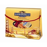 Ghirardelli Chocolate Squares, 9.83-Ounce Tote (Pack of 3)