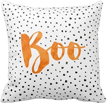 Chic Boo Halloween Dotted 18*18 pillow Case
