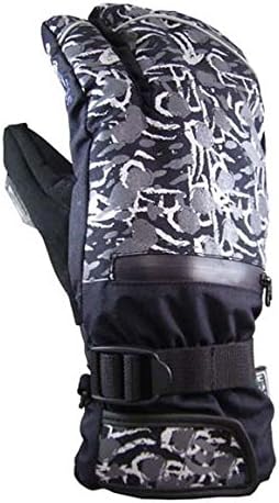 Disciple Mens Claw Gloves (BLACK/SILVER, S)