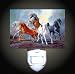 Beautiful Horses Decorative Night Light