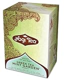 Yogi Tea Organic Green Tea Mint Garden, Tea Bags, 16-Count Boxes (Pack of 6)