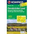 Osnabr�cker Land. Bielefeld - Wiehengebirge 1 : 50 000: Wandern / Rad. GPS-genau