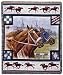 Day At The Races Mid-Size Deluxe Tapestry Throw Blanket